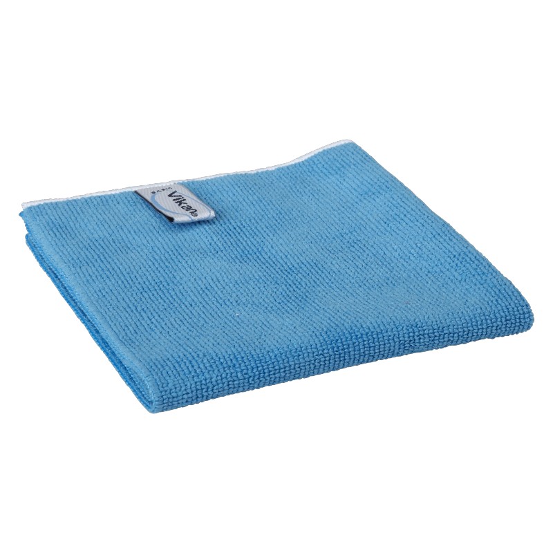 Vikan - Basic-Mikrofasertuch - blau - 40x40cm - 5stks